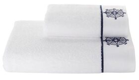 Полотенца Soft cotton "MARINE LADY" 85х150 Белый